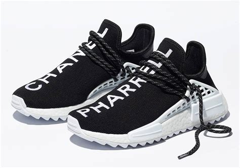 chanel adidas pharrell price|Adidas human race nmd pharrell Chanel.